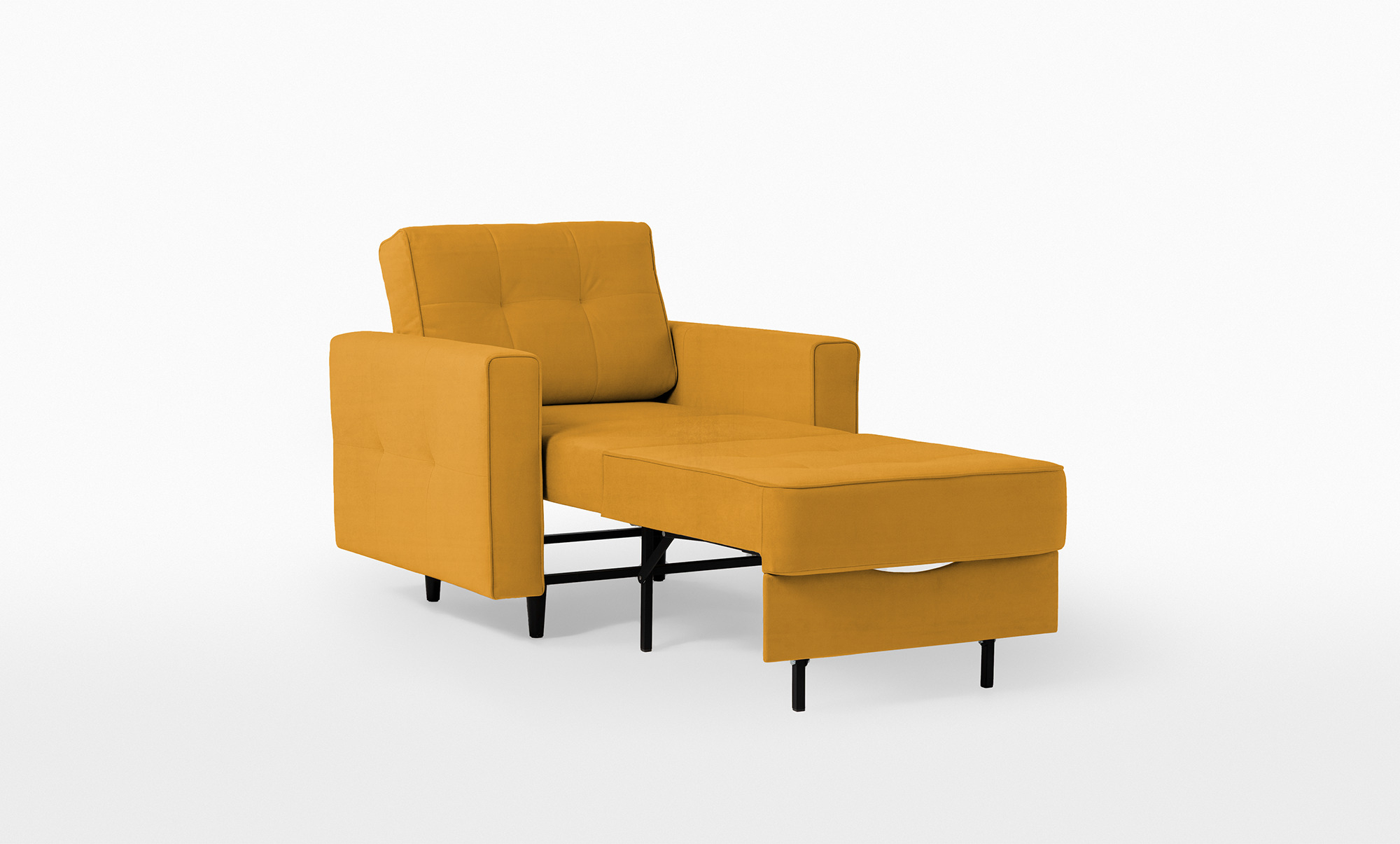 Кресло -кровать Amani Pro, ткань Sky Velvet 30 (подлокотник: 15 см) — купить в Озерце