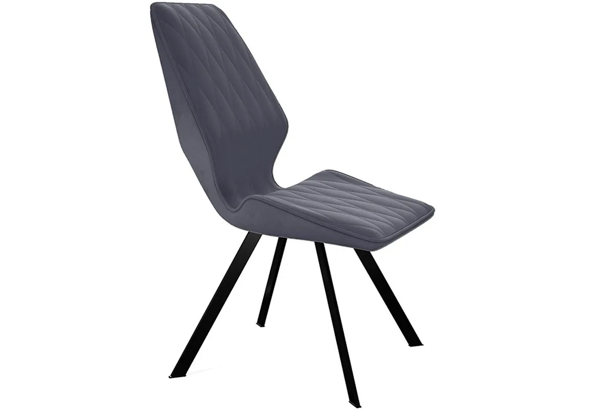 Стул Матэо (Черный муар/Микровелюр BRENDY Graphite) - купить в Озерце