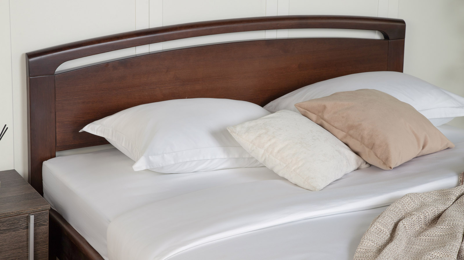 Кровать Regina Extra, цвет темный орех, 180x200 - купить в Озерце