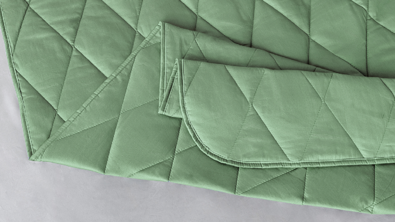 Покрывало хлопковое Askona Cotton Sateen, цвет Розмарин 220x240 в мебель-центре Озерцо