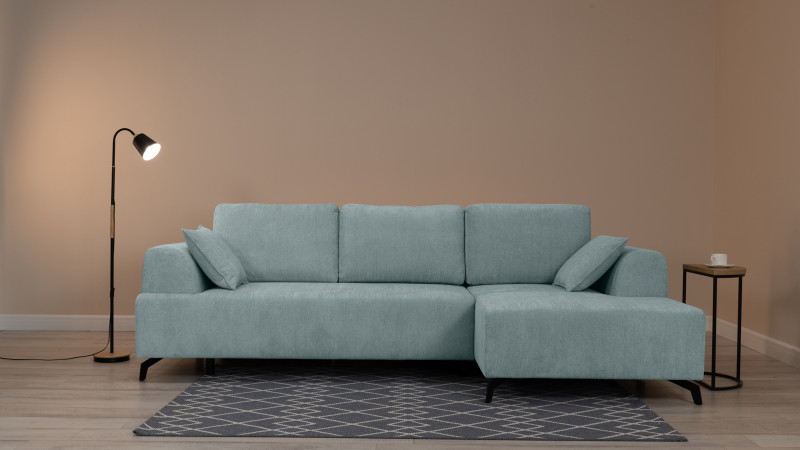 Диван угловой Scott, секция справа Тк. Raven 80 150x288 — в мебель-центре Озерцо