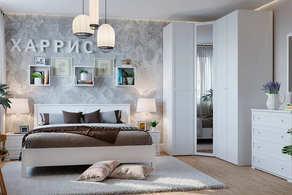 Комод Харрис 65 (Белый) — Мебель-центр Озерцо