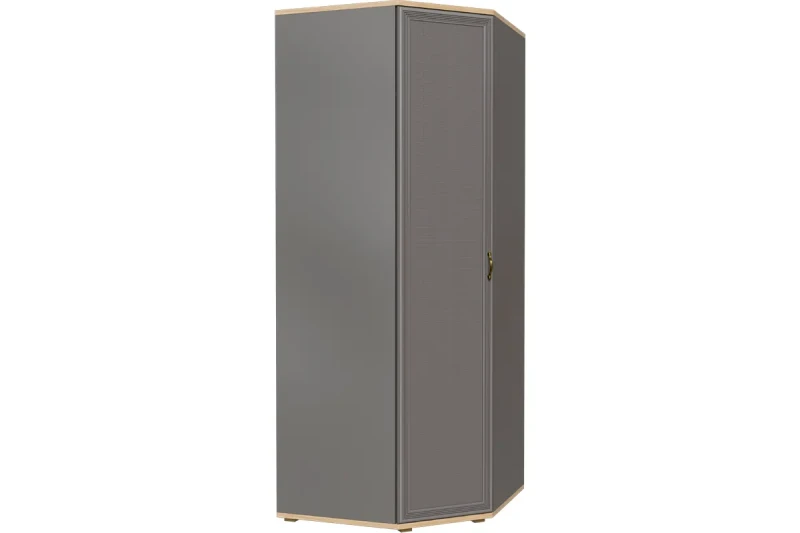 Шкаф для одежды и белья ШК-1011-ГС-СО (Гикори Джексон Светлый/Серый Оникс) в мебель-центре Озерцо