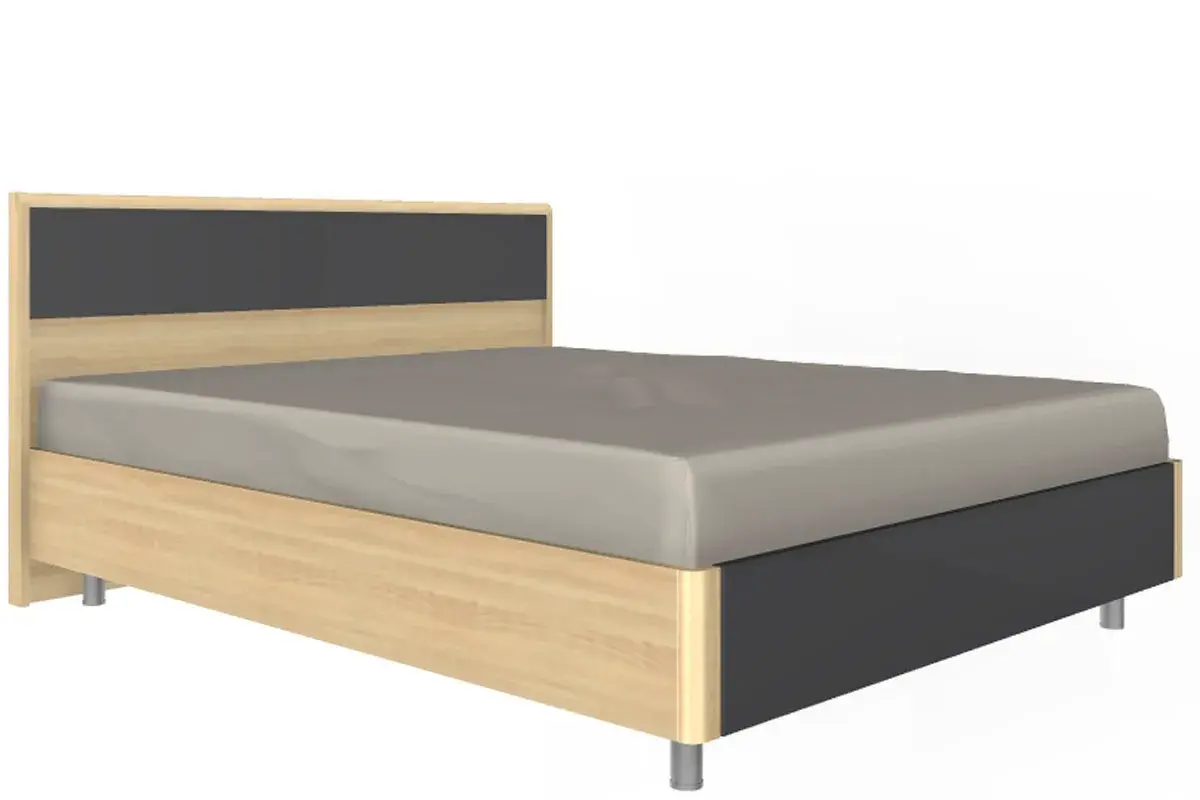 Спальня Грейс комплект 4 (Ясень Асахи/Антрацит матовый) - купить в Озерце