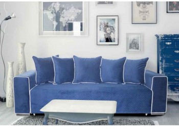 Диван раскладной Монреаль (ПБ, голубой) — купить в Озерце