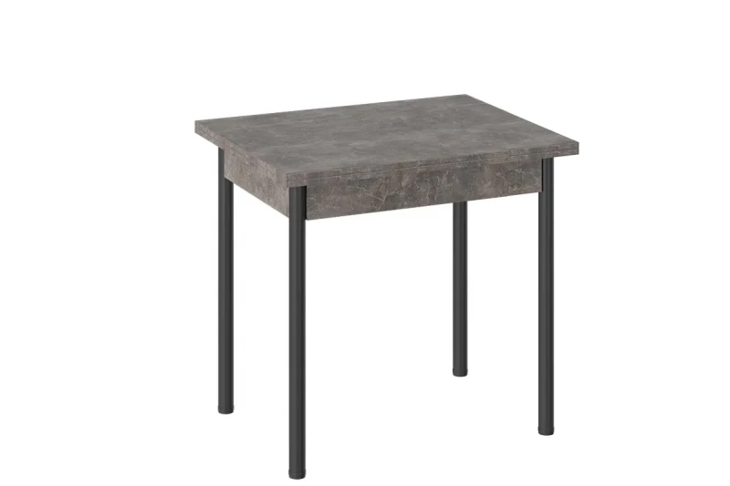 Стол Родос Тип 2 Опора d40 (Черный Муар/Ателье Темный) - купить в Озерце