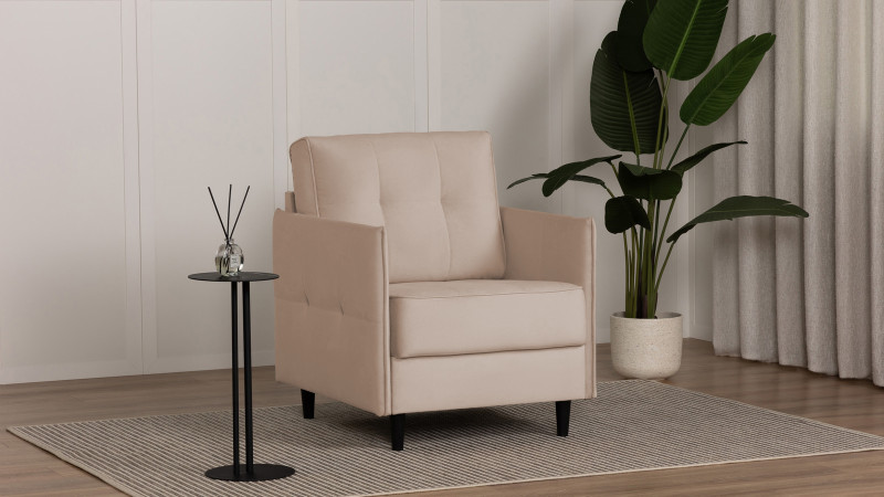 Кресло Amani Pro, Тк. Dumont 02 (подлокотник: 5 см) 73.5x89 — купить в Озерце