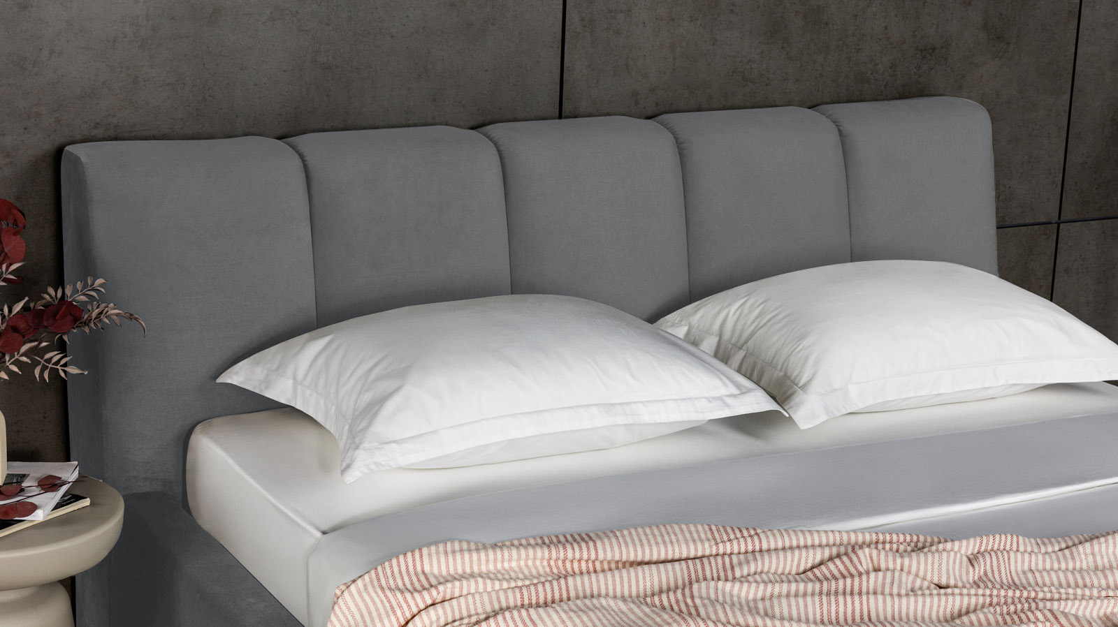 Кровать Niks Тк. Sky Velvet 16 200x200 - купить в Озерце