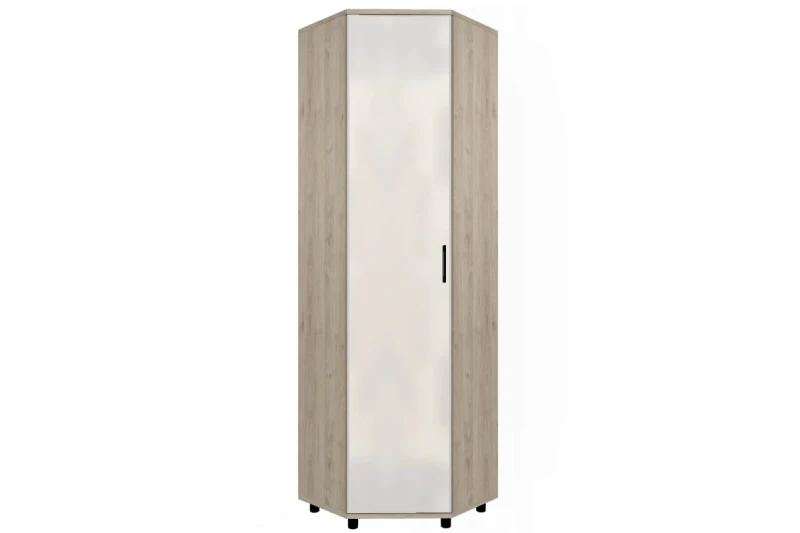 Шкаф для одежды и белья ШК-5014-ГС-ЛМ (Гикори Джексон Светлый/Латте Матовый) в мебель-центре Озерцо