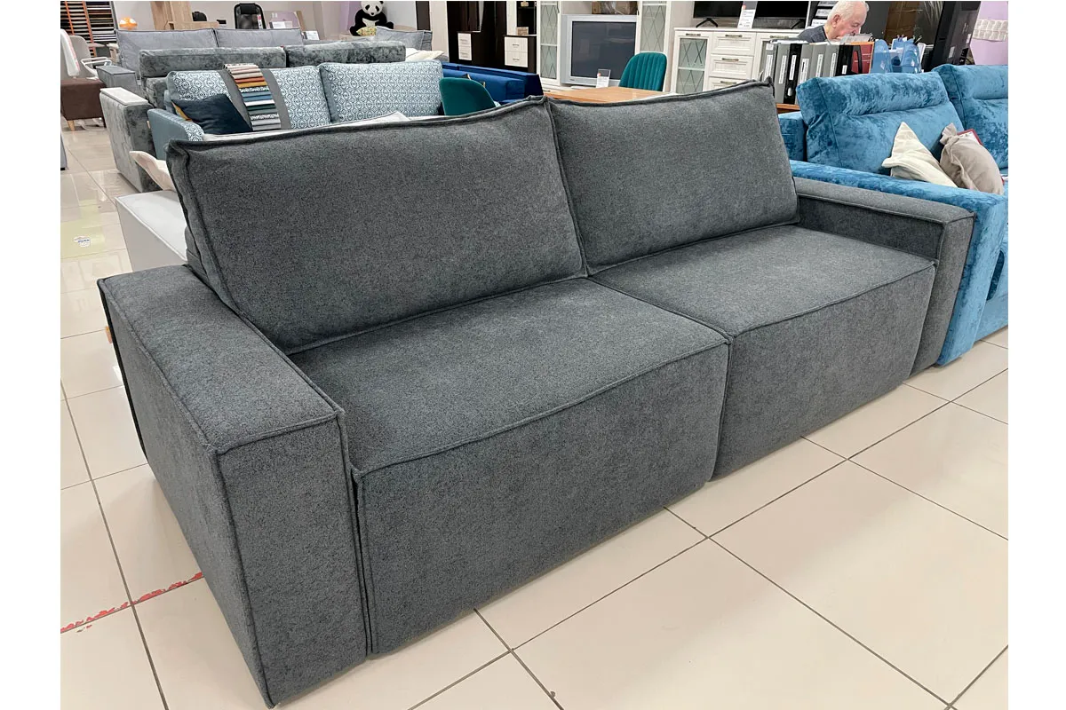 Диван Brick-3 S (Набивные подушки/Вывернутый) Гунин 2217/29 — купить в Озерце