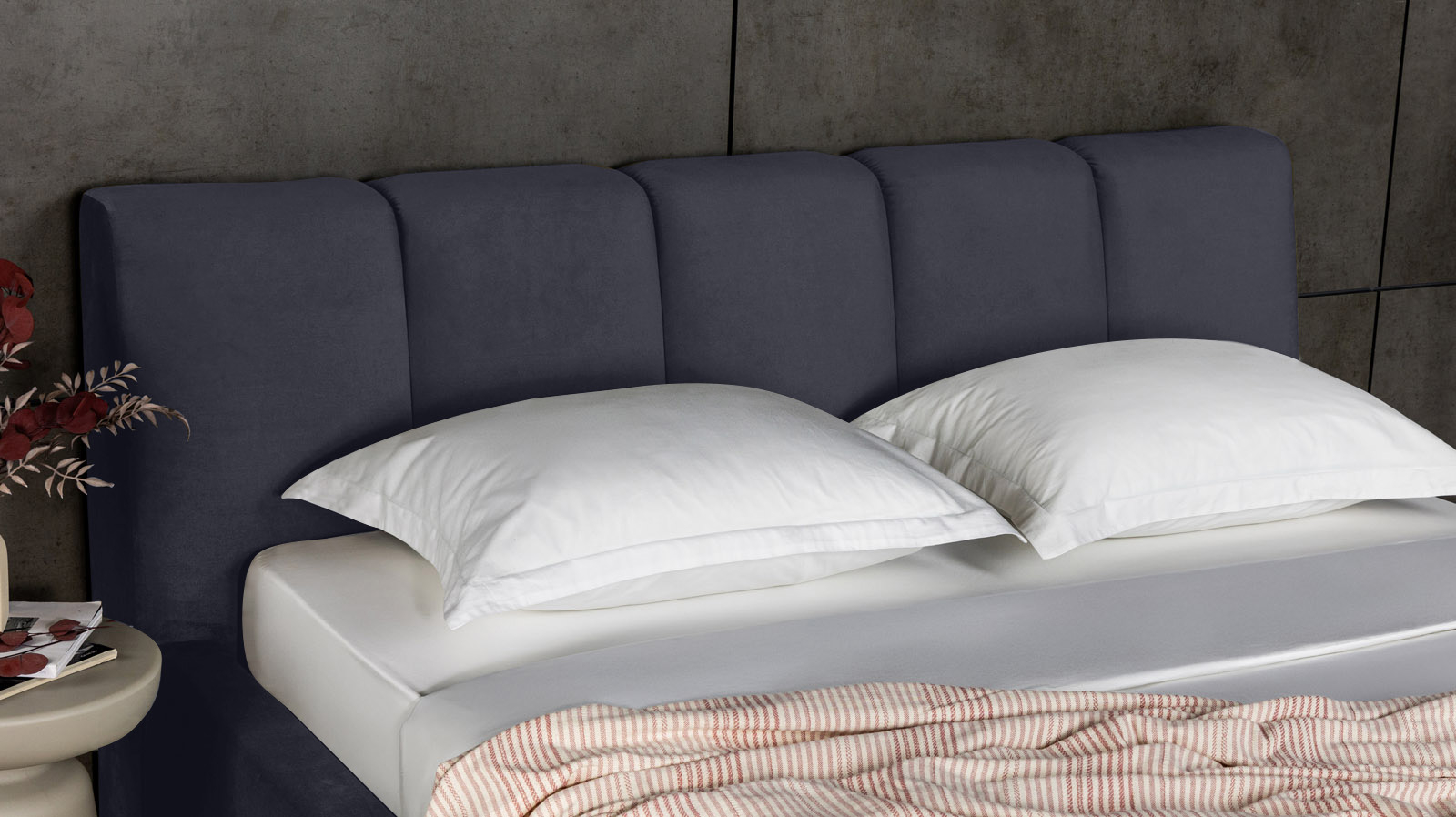 Кровать Niks Тк. Sky Velvet 40 120x200 - купить в Озерце