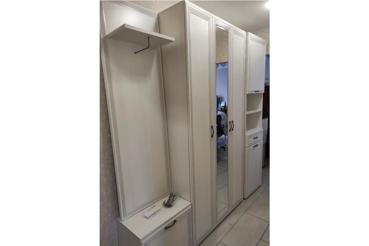 Тумба ТБ-1042 (Снежный Ясень) — Мебель-центр Озерцо