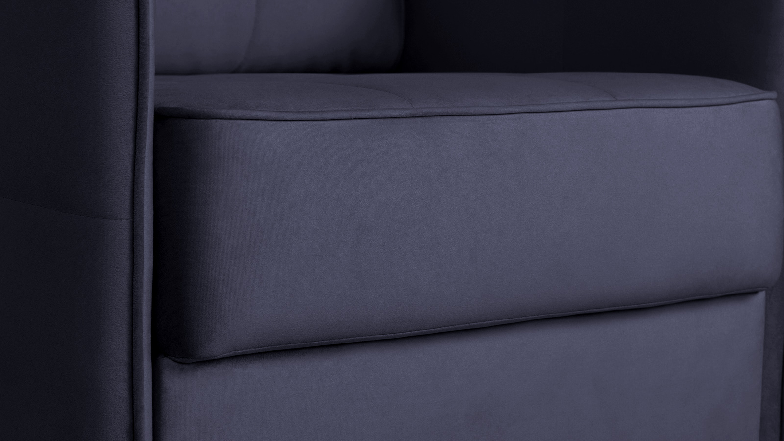 Кресло Amani Pro, Тк. Sky Velvet 40 (подлокотник: 5 см) 73.5x89 — купить в Озерце
