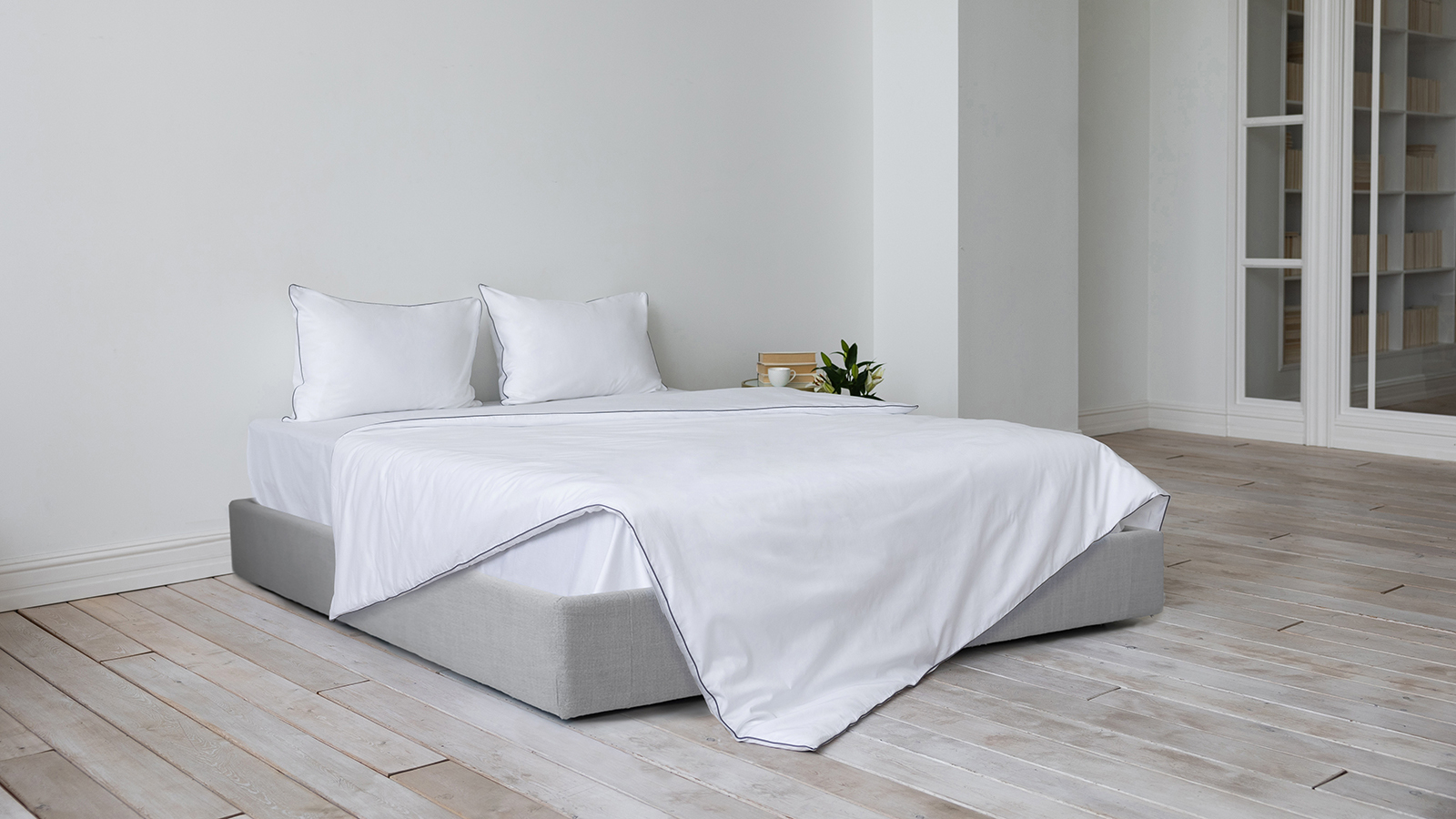 Постельное белье Maco Sateen Limited, цвет: Белый (односп) 140x205, без простыни в мебель-центре Озерцо