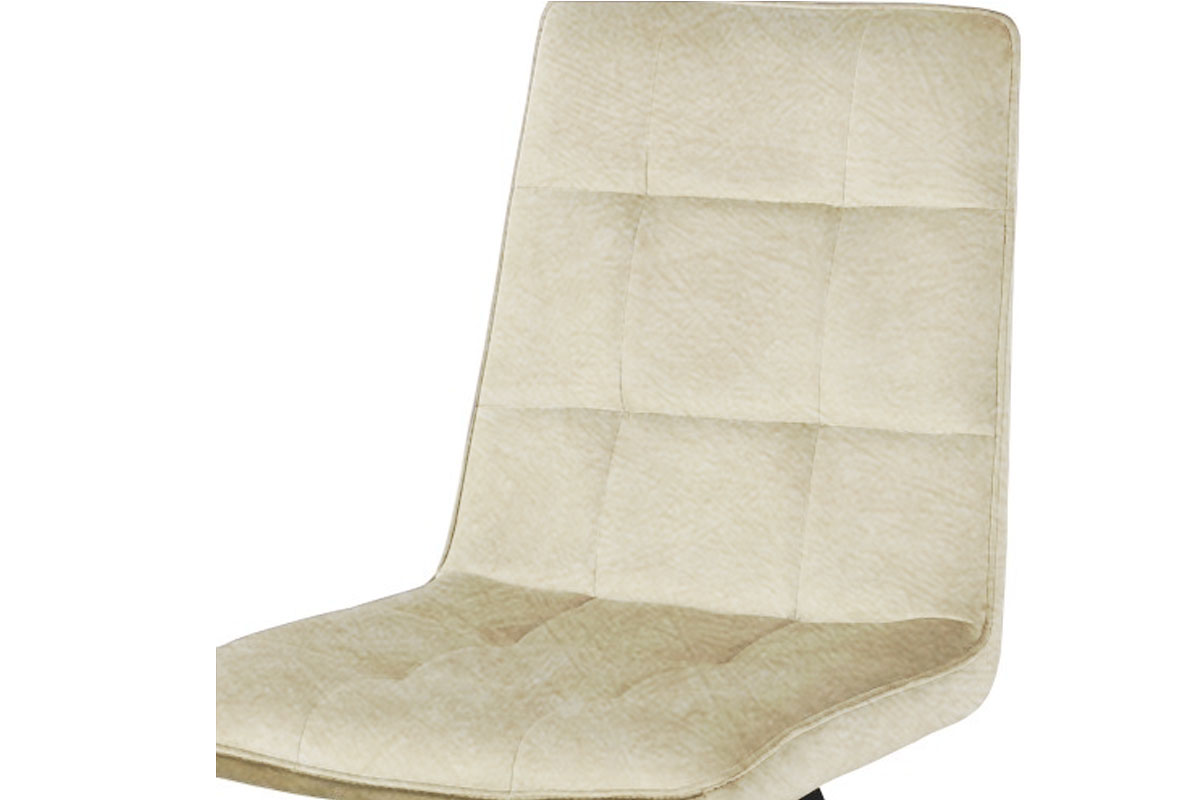 Стул Стич (Муар черный/Лофт бежевый) СРП-005 - купить в Озерце