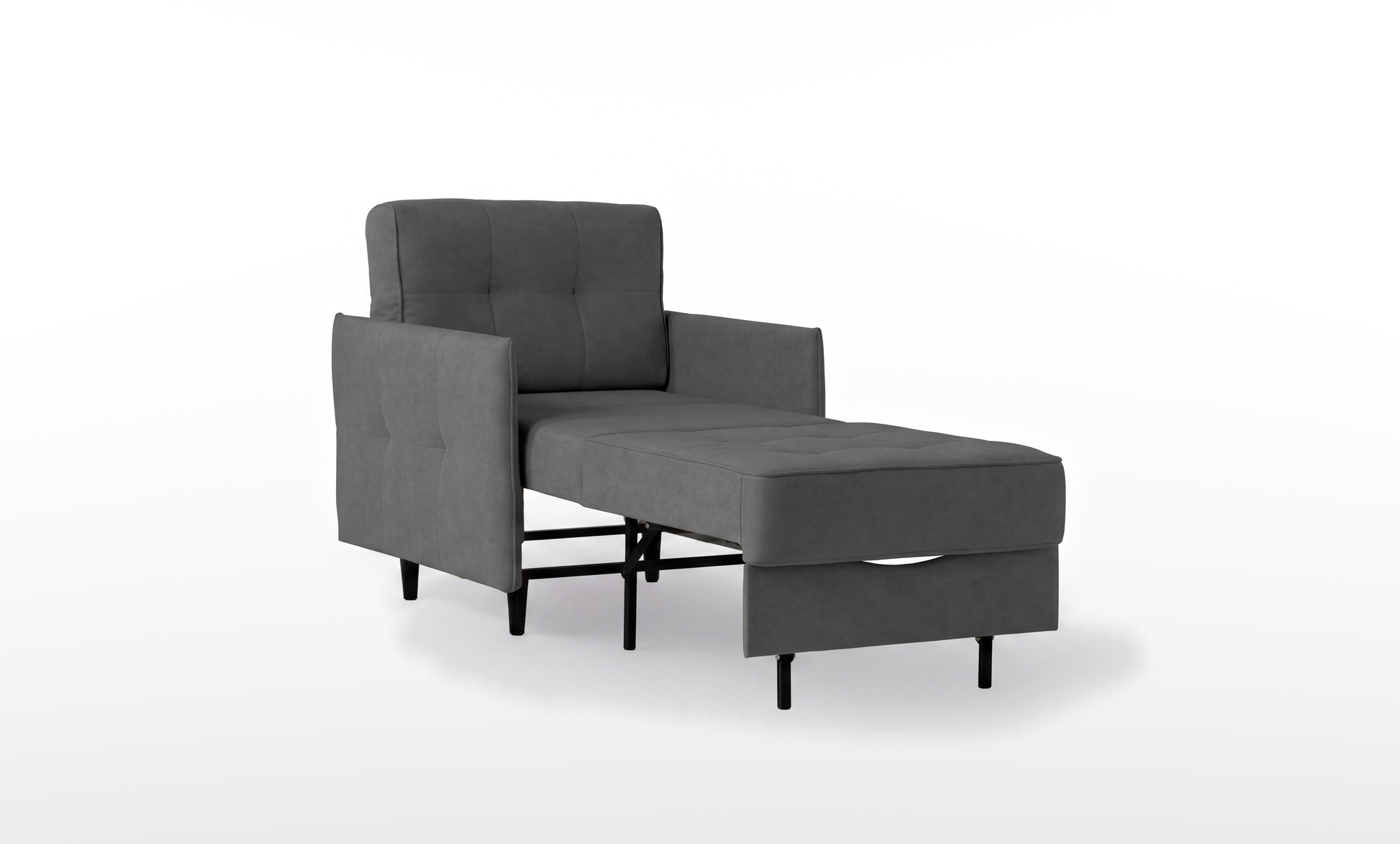 Кресло -кровать Amani Pro, ткань Sky Velvet 16 (подлокотник: 5 см) — купить в Озерце