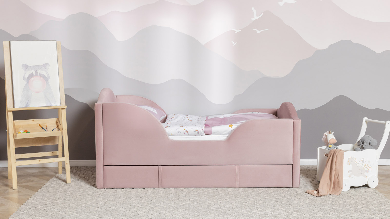 Ящик универсальный для мягкой кровати, Тк. Sky Velvet 01 80x190 - купить в Озерце