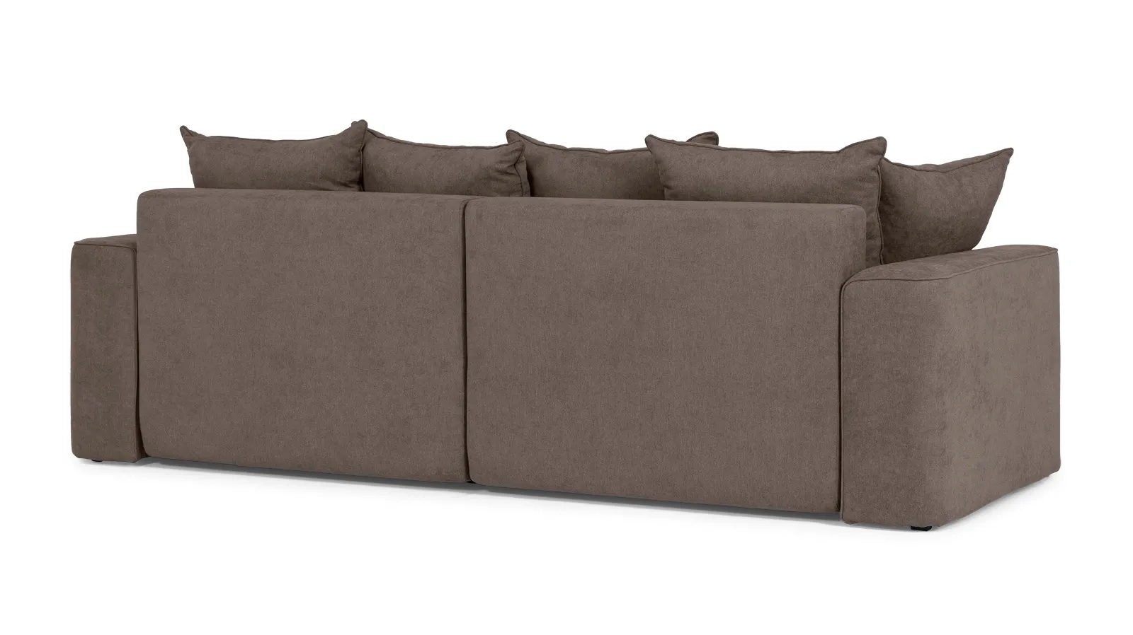 Диван -кровать угловой Monako New 2-секционный, ткань Royal I Shiitake 157x252 — купить в Озерце