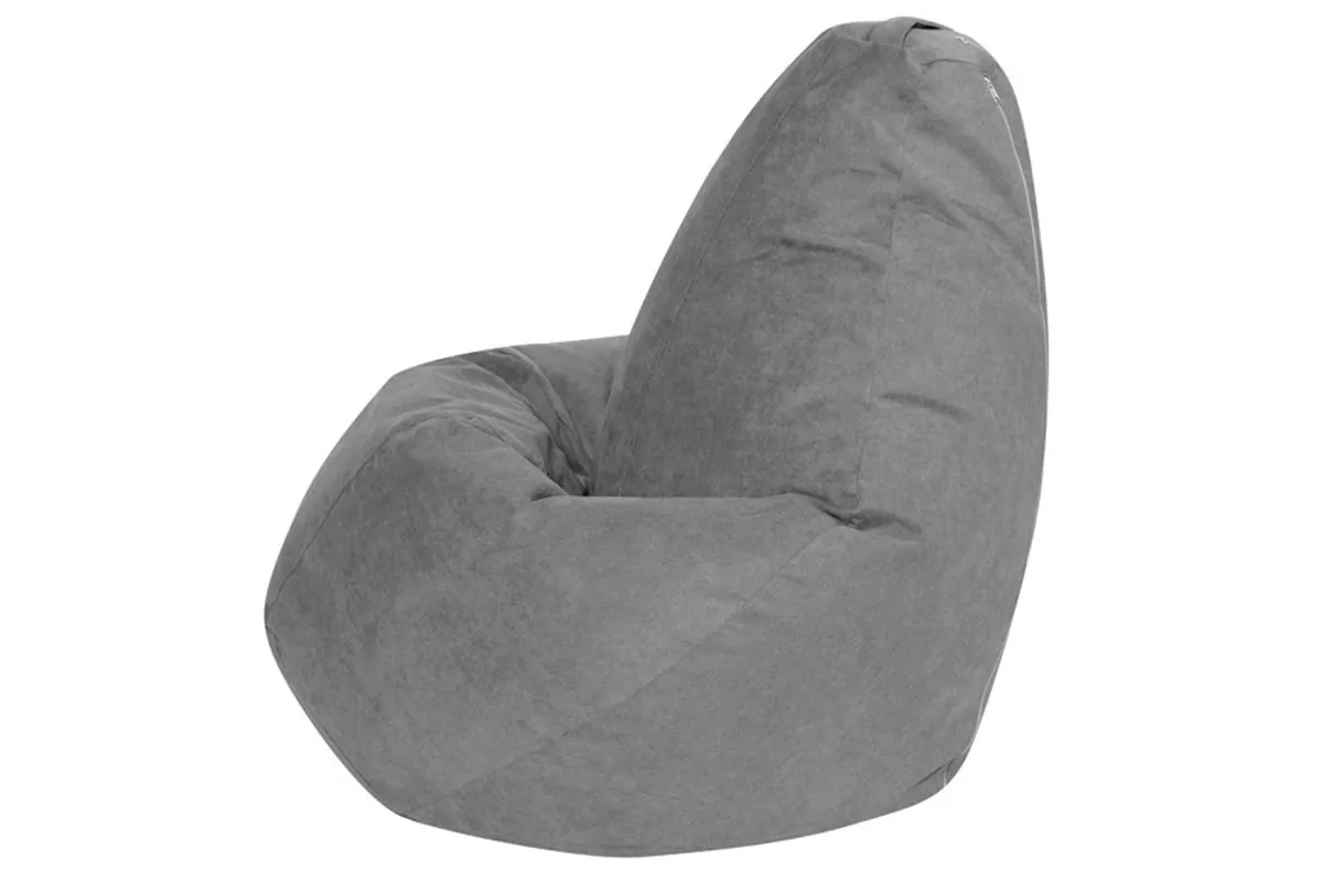 Кресло Мешок Груша (Серый / Велюр) 4XL — купить в Озерце
