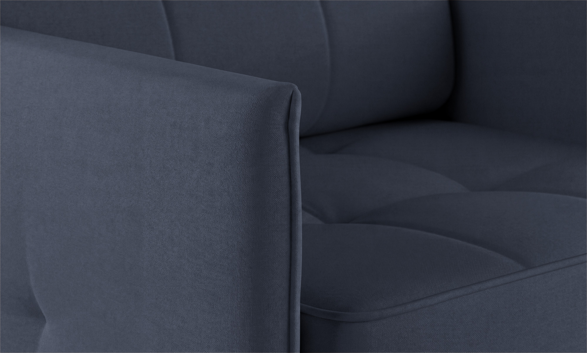 Кресло -кровать Amani Pro, ткань Sky Velvet 40 (подлокотник: 5 см) — купить в Озерце