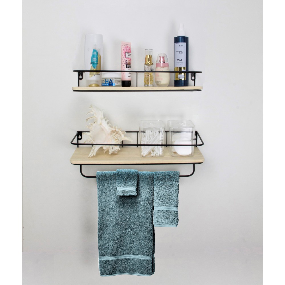 Полка настенная ALTA AK6690 со штангой в мебель-центре Озерцо