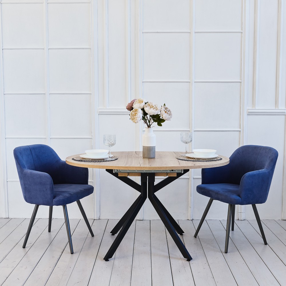 Стол ОТТАВА овальный дуб галифакс натуральный - купить в Озерце