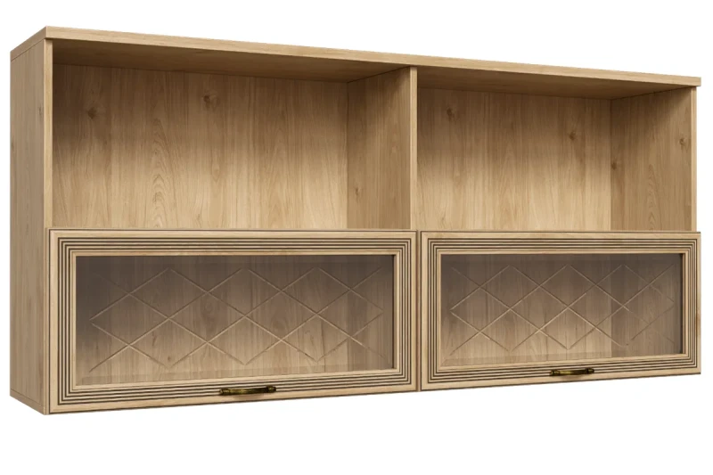 Антресоль  АН-1014 (Гикори Джексон Светлый) в мебель-центре Озерцо