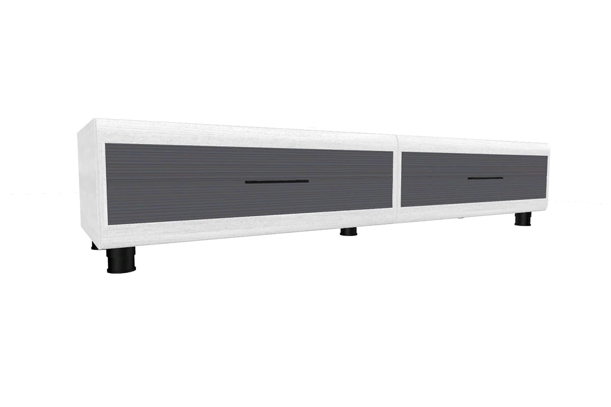 Гостиная Камелия-4 (Снежный ясень/Серый) — Мебель-центр Озерцо