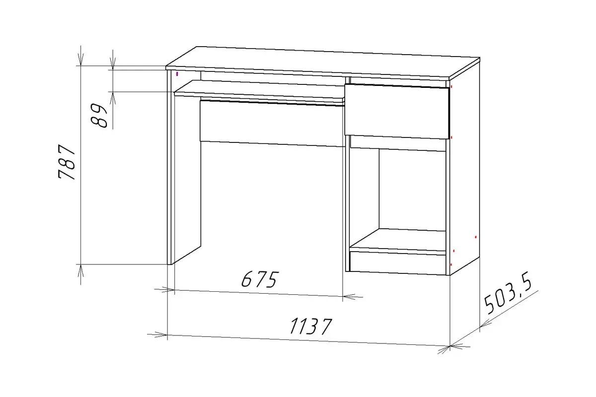 Стол Ницца-10 (Белый) — Мебель-центр Озерцо