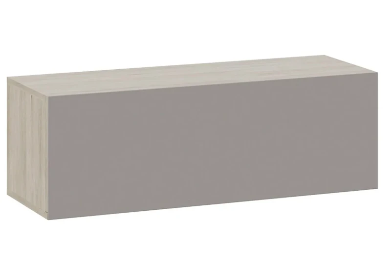 Шкаф навесной Глосс ТД 319.03.26 (Баттл Рок/Стекло Светлый Stone(St)) в мебель-центре Озерцо