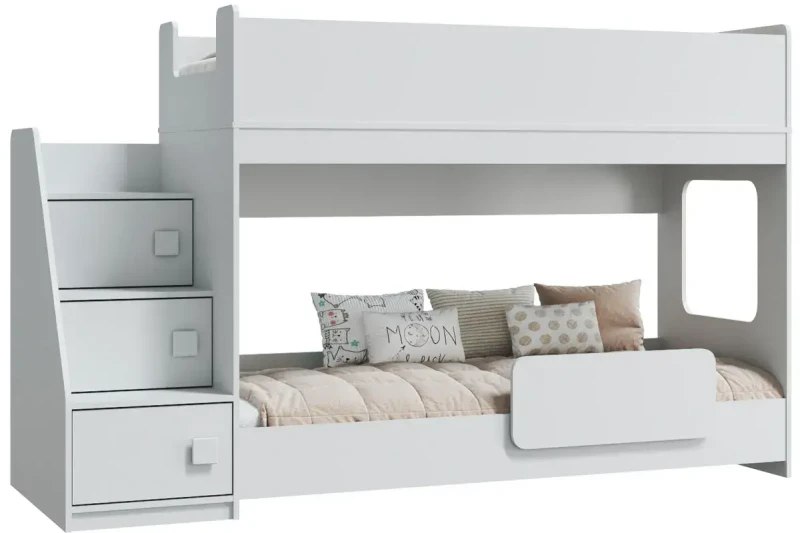 Кровать 2-х ярусная Тёма-2 (Белый) - купить в Озерце
