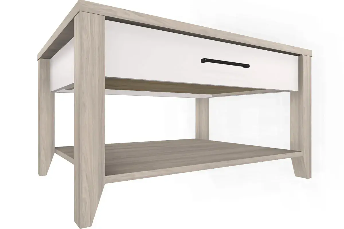 Гостиная Aurelio 8 (Белый/Блеквуд Сатиновый) — Мебель-центр Озерцо