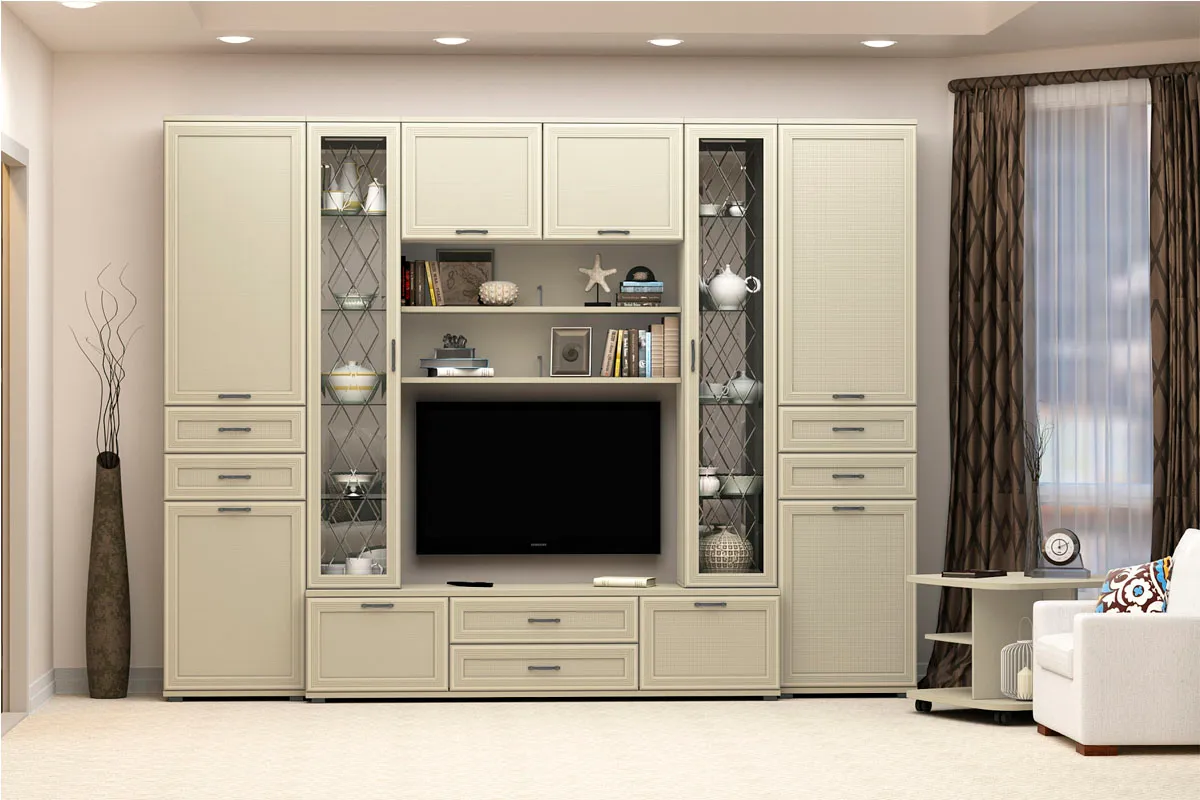 Тумба ТБ-1031-СК (Серый Кашемир) — Мебель-центр Озерцо