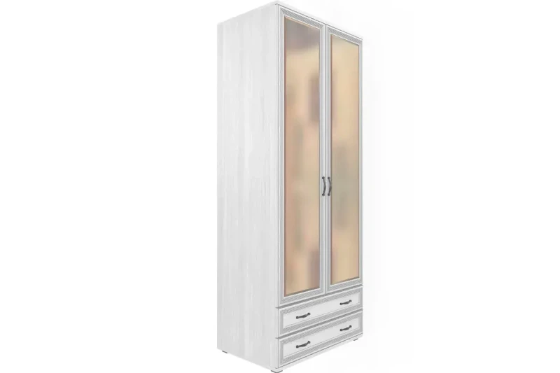 Шкаф ШК-1007 (Снежный Ясень) в мебель-центре Озерцо