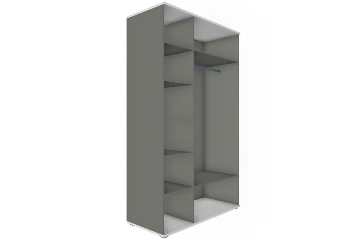 Готовый комплект для спальни СК-1009-СЯ-СО (Снежный Ясень/Серый Оникс) - купить в Озерце