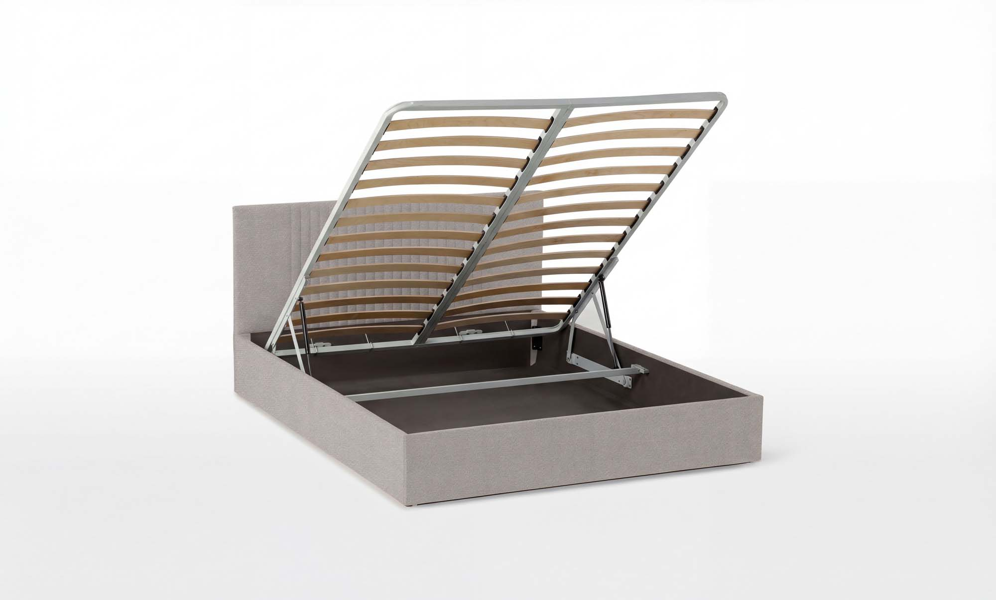 Кровать с подъемным механизмом Simple, ткань Dumont 24, 160x200 - купить в Озерце