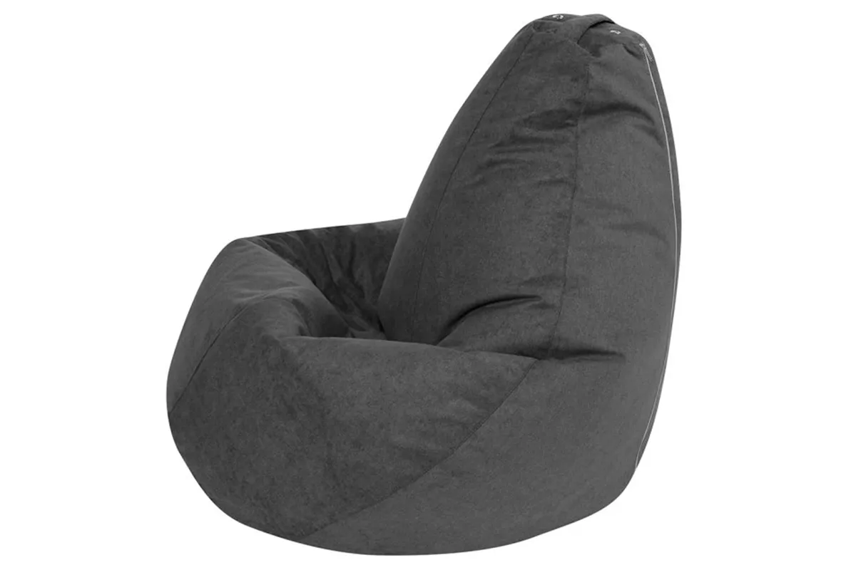 Кресло Мешок Груша (Графит / Велюр) 4XL — купить в Озерце