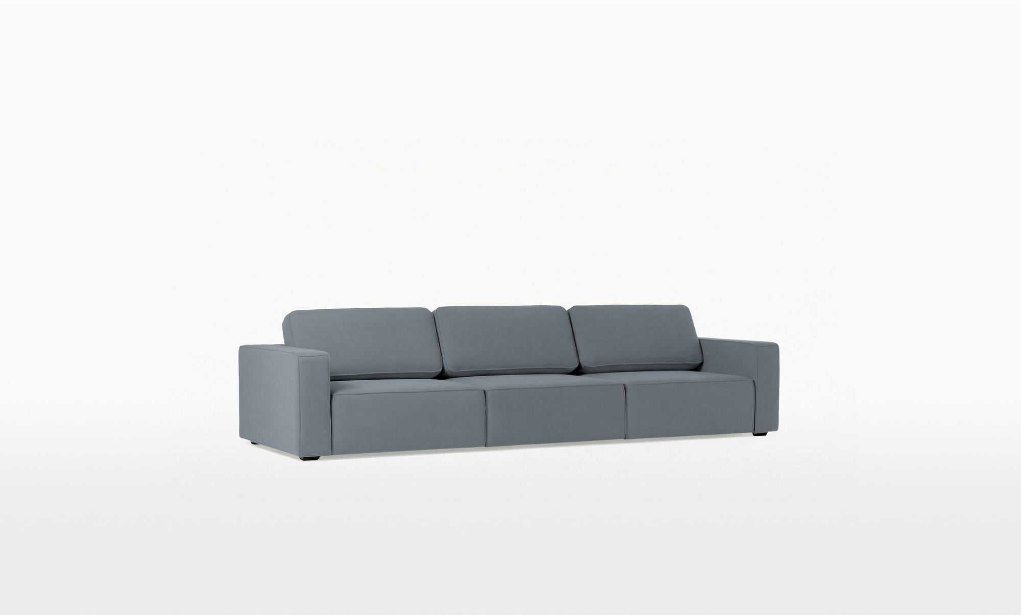 Диван Ralf, 3-х секционный, ткань Sky Velvet 08 122x346 — купить в Озерце
