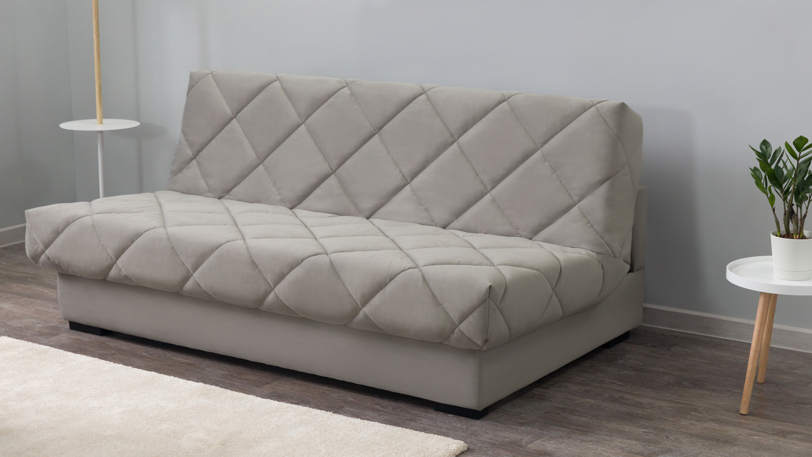 Диван Vega Nova Sky velvet 08 с коробом для белья 128x197 — купить в Озерце