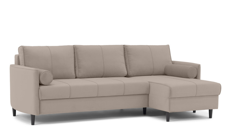 Диван Kvina New угловой, Тк. Sky Velvet 03 142x228 — купить в Озерце