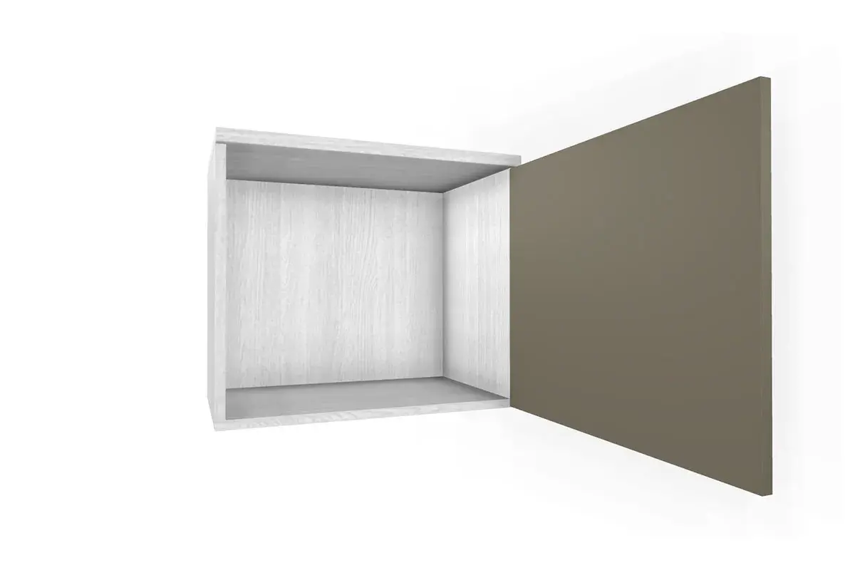 Антресоль АН-5040-СЯ-ЛМ (Снежный Ясень/Латте Матовый) в мебель-центре Озерцо