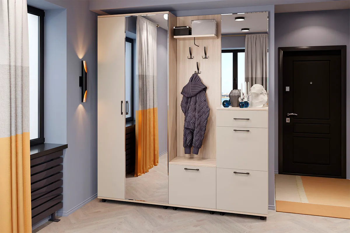 Тумба ТБ-5003-АС-КМ (Ясень Асахи/Кашемир Матовый) — Мебель-центр Озерцо