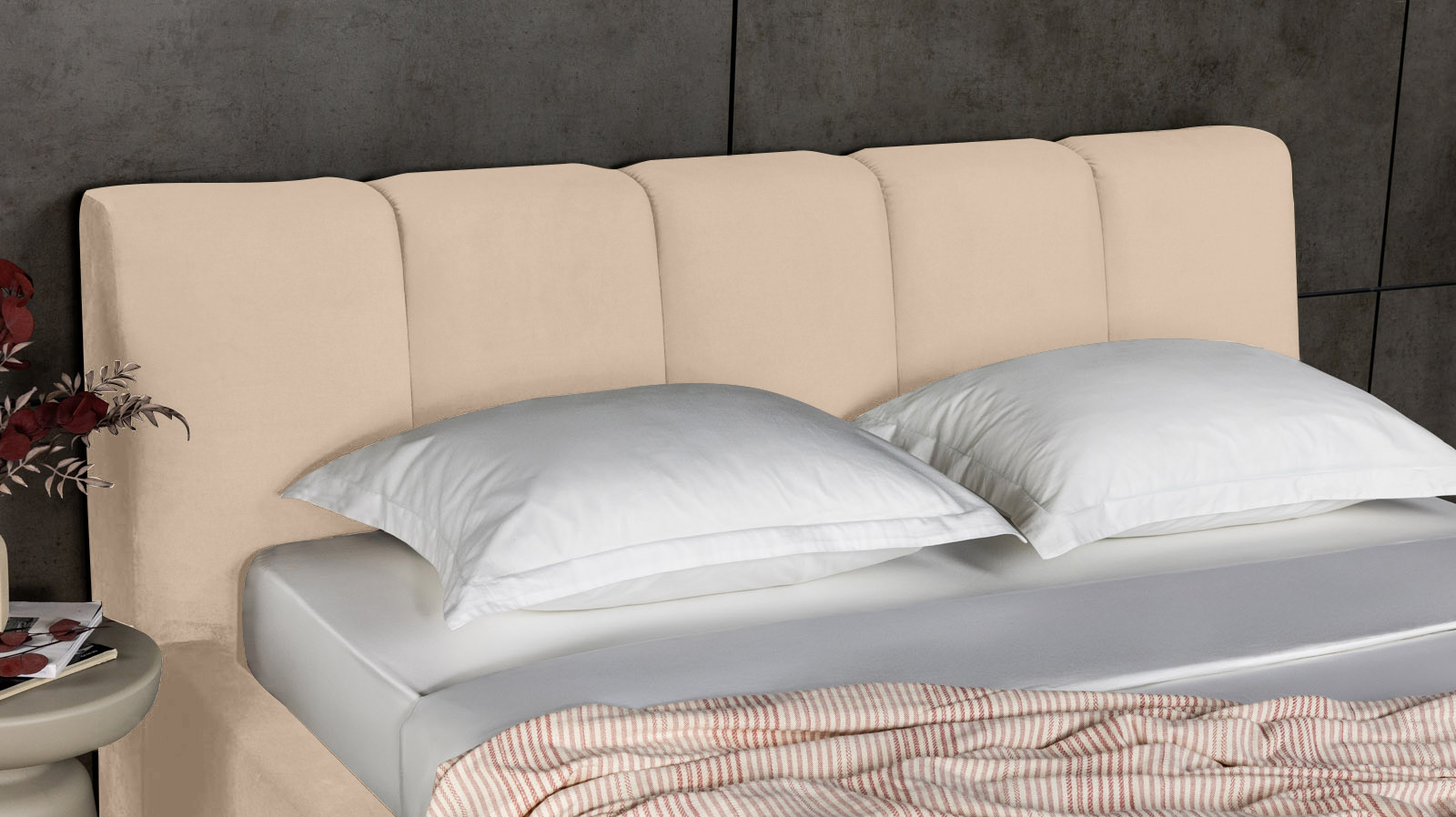 Кровать Niks Тк. Casanova Milk 90x200 - купить в Озерце