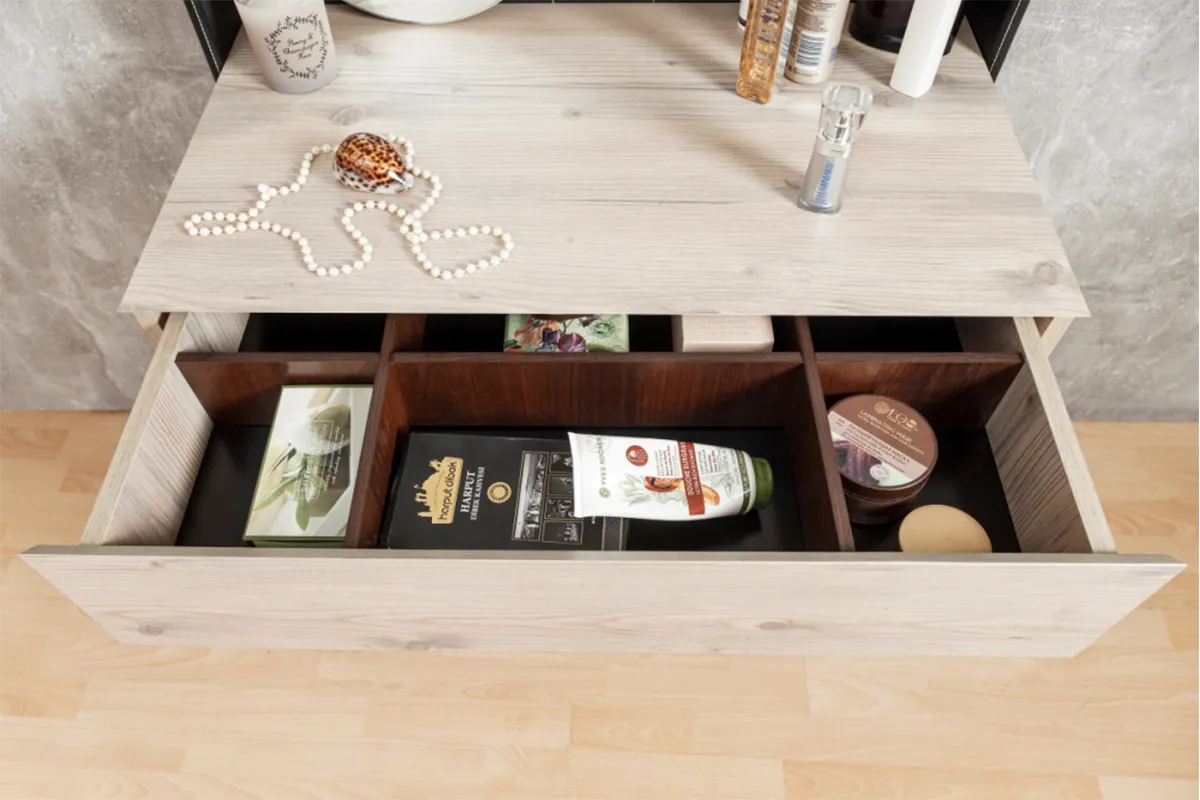 Спальня Nature №2  (Гаскон Пайн / Черный) - купить в Озерце