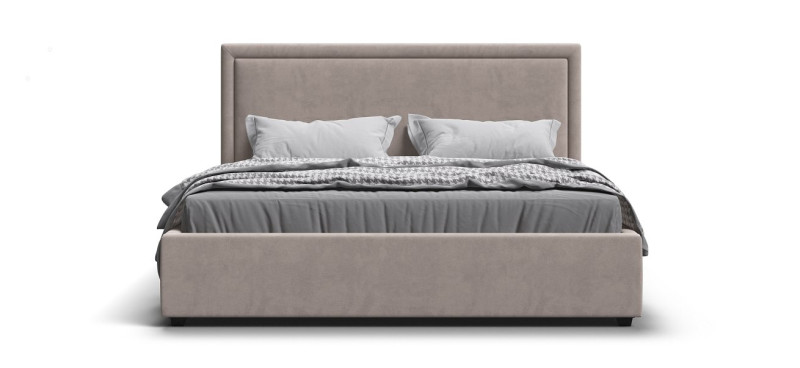 Кровать Фрея 160*200 с ПМ MONOLIT Латте - купить в Озерце