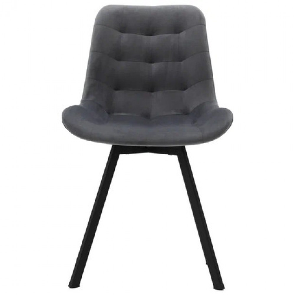 Стул поворотный 360 Гармония муар черный/ серый 3VELU32 - купить в Озерце