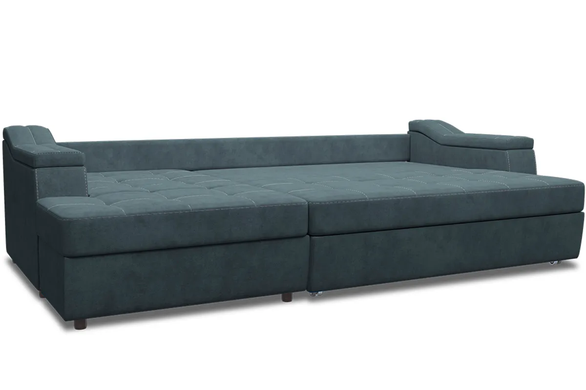 Угловой диван Бруно New ДКУ-О Teddy 18 Серый — купить в Озерце