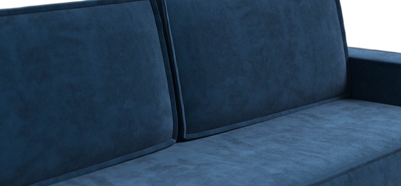 Лофт диван Велюр Монолит синий — купить в Озерце