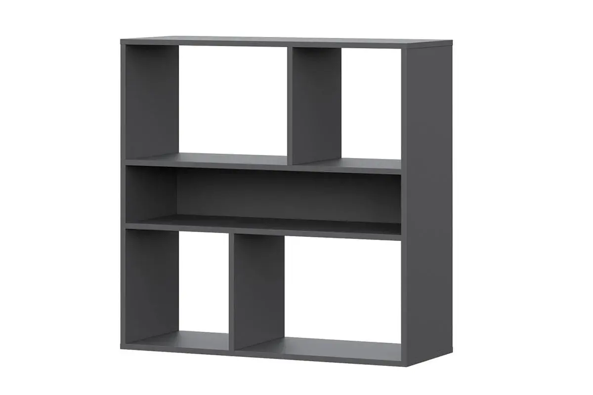 Модульная гостиная Айвори (Графит/Белый) — Мебель-центр Озерцо