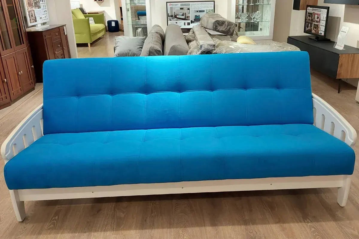 Диван-кровать Ретро (Белый/Velutto 45) — купить в Озерце